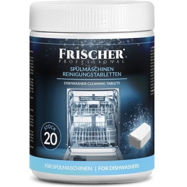 Frischer Frischer Dishwasher Cleaning Tablets Καθαριστικό Κουζίνας 20τμχ