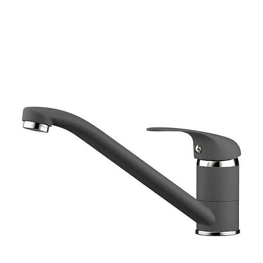 Pyramis Asalia Μπαταρία Κουζίνας Πάγκου Grey Concrete