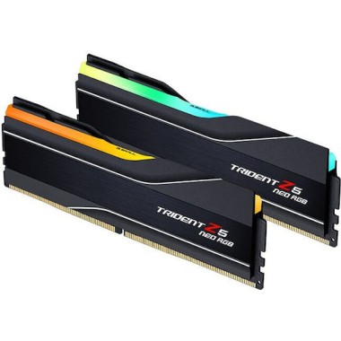 G.Skill Trident Z5 Neo RGB DDR5 32GB RAM με 2x16GB Modules και Ταχύτητα 6400 για Desktop