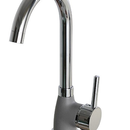 Pyramis Bello Duo Μπαταρία Κουζίνας Πάγκου Γκρι