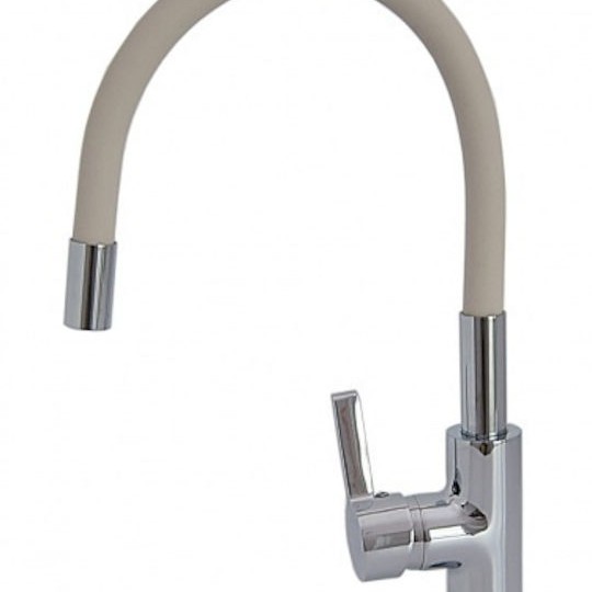 Pyramis Flessi Ψηλή Σπαστή Μπαταρία Κουζίνας Πάγκου Μπεζ