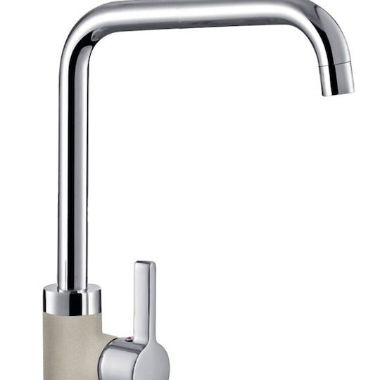 Pyramis Bello Μπαταρία Κουζίνας Πάγκου Μαύρη