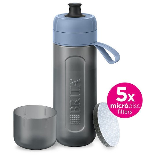 Brita Active Παγούρι με Φίλτρο 600ml Μπλε