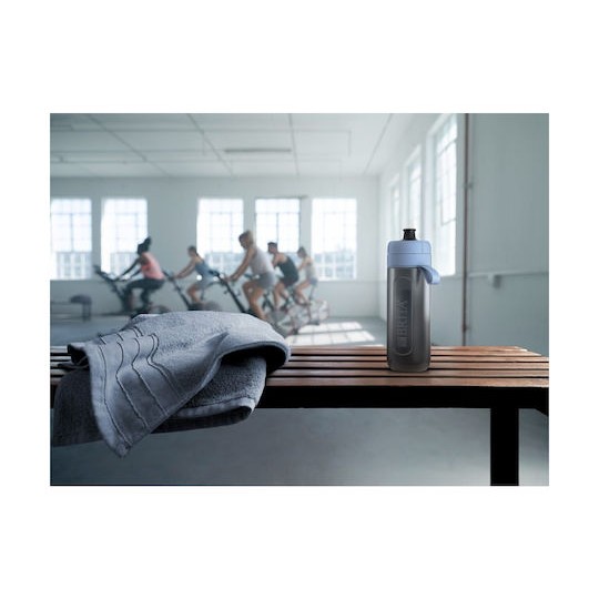 Brita Active Παγούρι με Φίλτρο 600ml Μπλε