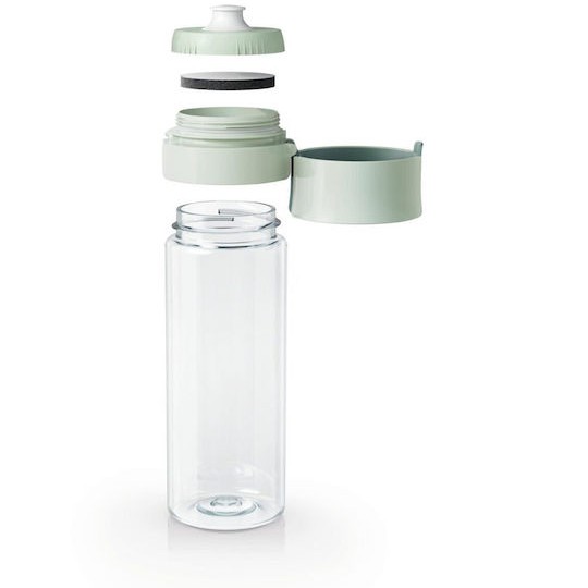 Brita Vital Bottle Κανάτα Σερβιρίσματος Pastel green με Φίλτρο 600ml