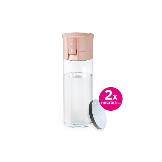 Brita Vital Αθλητικό Παγούρι με Στόμιο και Φίλτρο 600ml Πορτοκαλί