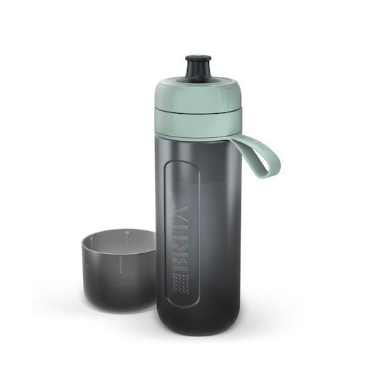 Brita Active Παγούρι Πλαστικό με Στόμιο και Φίλτρο 600ml Πράσινο