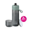 Brita Active Παγούρι Πλαστικό με Στόμιο και Φίλτρο 600ml Πράσινο