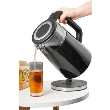 Maestro Βραστήρας 1.7lt 2200W Μαύρος