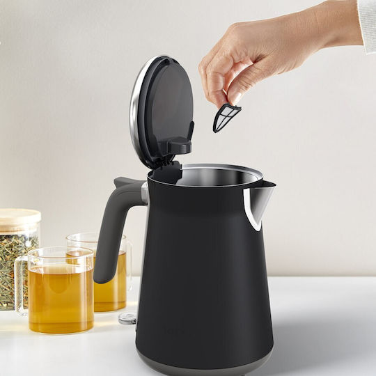 Tefal Botley Βραστήρας 1.7lt 2400W Μαύρος