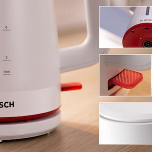 Bosch MyMoment Βραστήρας 1.7lt 2400W Λευκός