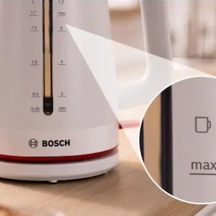 Bosch MyMoment Βραστήρας 1.7lt 2400W Λευκός