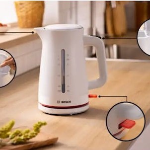 Bosch MyMoment Βραστήρας 1.7lt 2400W Λευκός