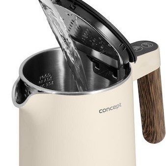 Concept Βραστήρας 1.5lt 2200W Μπεζ