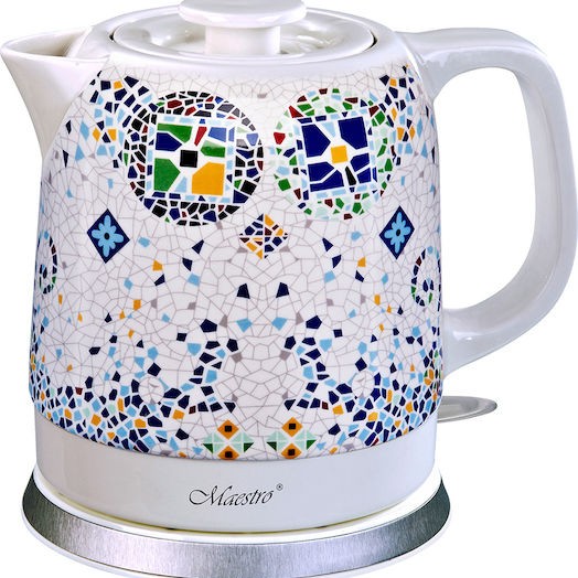 Maestro Mosaic Βραστήρας 1.5lt 1200W Μπλε