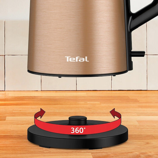 Tefal Βραστήρας 1.5lt 2000W Καφέ