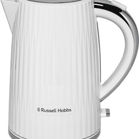 Russell Hobbs Eden Βραστήρας 1.7lt 2400W Λευκός