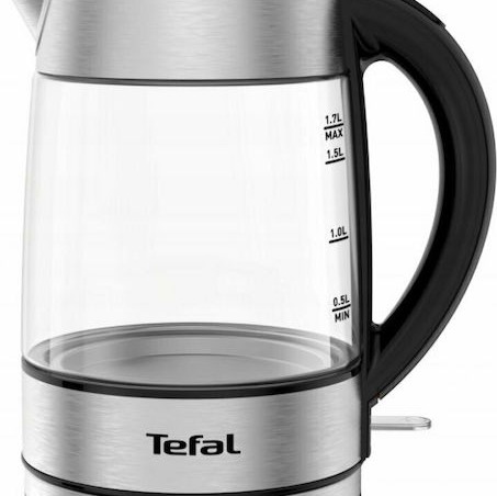 Tefal Βραστήρας 1.7lt 2200W Ασημί