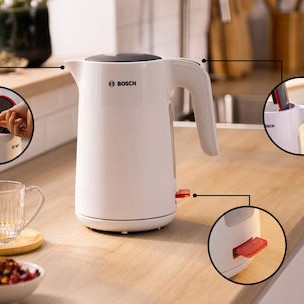 Bosch Mymoment Βραστήρας 1.7lt 2400W Λευκός