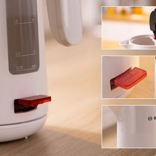 Bosch Mymoment Βραστήρας 1.7lt 2400W Λευκός