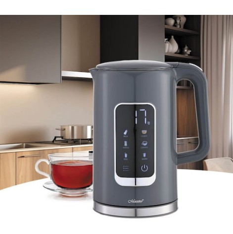 Maestro Βραστήρας 1.7lt 2200W Γκρι