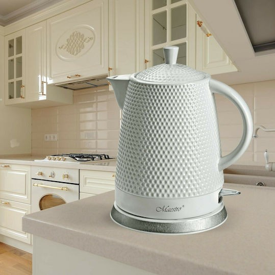 Maestro MR069 Βραστήρας 1.5lt 1200W Λευκός