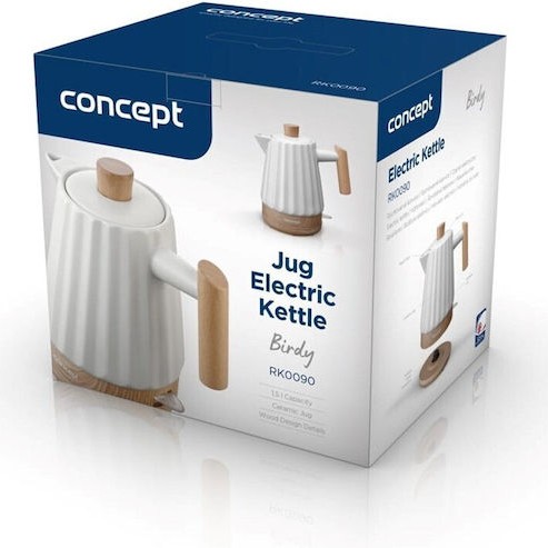 Concept Βραστήρας 1.5lt 1500W Λευκός