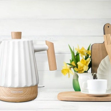 Concept Βραστήρας 1.5lt 1500W Λευκός