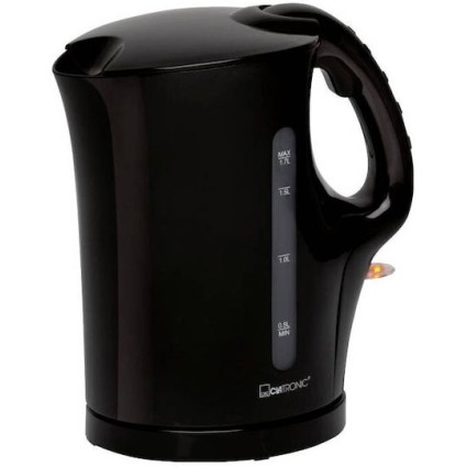 Clatronic Βραστήρας 1.7lt 2200W Μαύρος