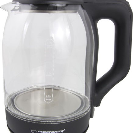 Esperanza Βραστήρας 1.7lt 1500W Μαύρος
