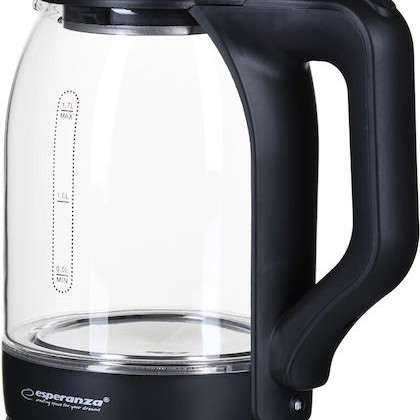 Esperanza Βραστήρας 1.7lt 1500W Μαύρος