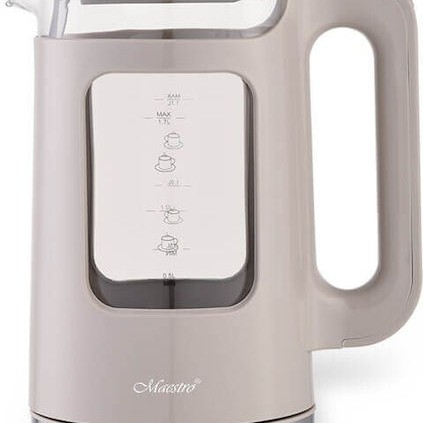 Maestro Βραστήρας 1.7lt 2200W Μπεζ