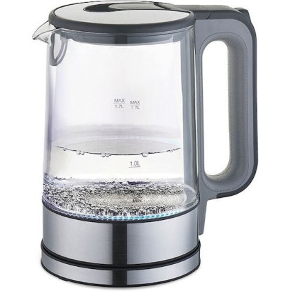 Maestro Βραστήρας 1.7lt 2200W Γκρι