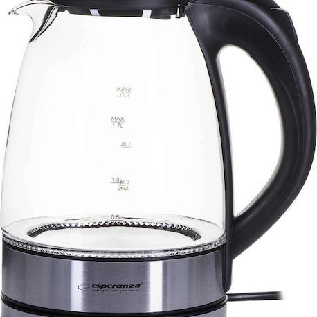 Esperanza Βραστήρας 1.7lt 2200W Ασημί
