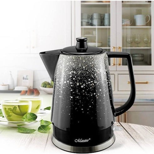 Maestro Βραστήρας 1.5lt 1500W Ασημί