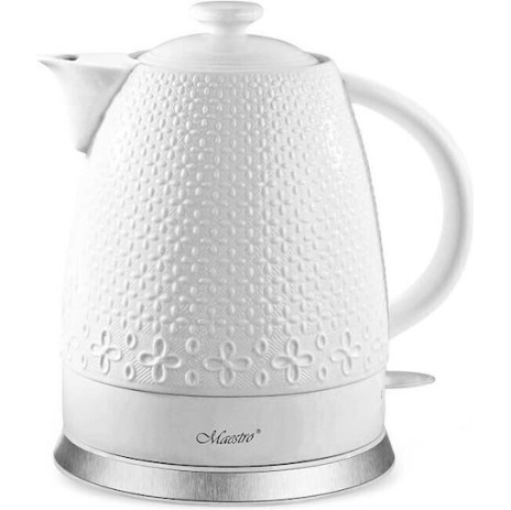 Maestro Βραστήρας 1.2lt 1200W Λευκός