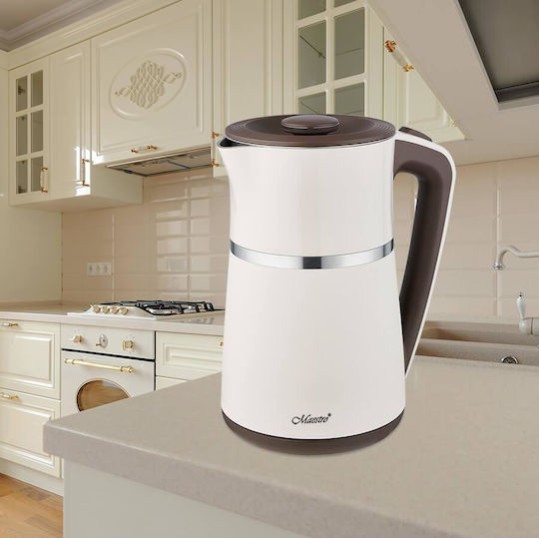 Maestro Βραστήρας 1.7lt 2200W Μπεζ