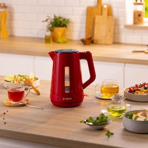 Bosch MyMoment Βραστήρας 1.7lt 2400W Κόκκινος