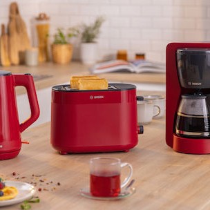 Bosch MyMoment Βραστήρας 1.7lt 2400W Κόκκινος