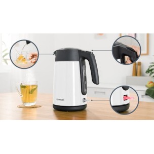 Bosch Βραστήρας 1.7lt 2400W Λευκός