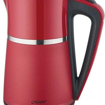 Maestro MR030 Red Βραστήρας 1.2lt 1500W Κόκκινος