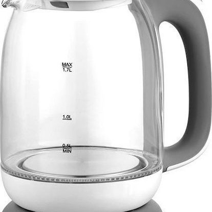 Maestro Βραστήρας 1.7lt 2200W Γκρι