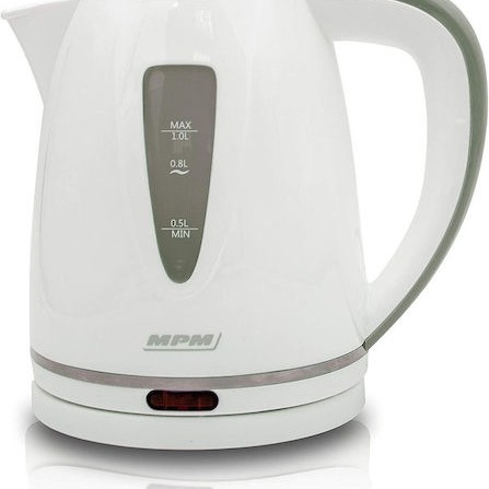 MPM Βραστήρας 1lt 1200W Λευκός