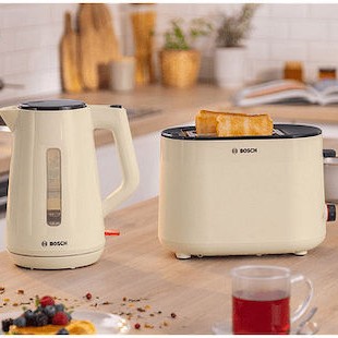 Bosch MyMoment Βραστήρας 1.7lt 2400W Μπεζ