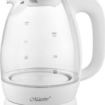Maestro MR063 White Βραστήρας 1.7lt 2200W Λευκός