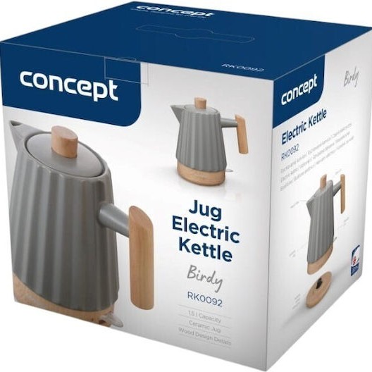 Concept Βραστήρας 1.5lt 1500W Dark Gray