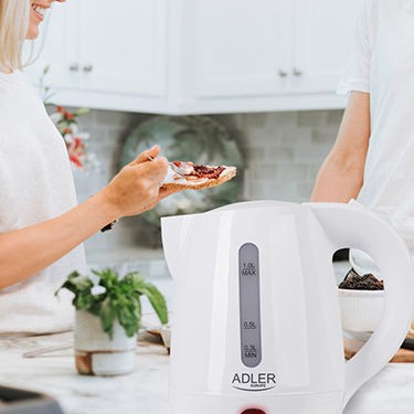 Adler Βραστήρας 1lt 1600W Λευκός