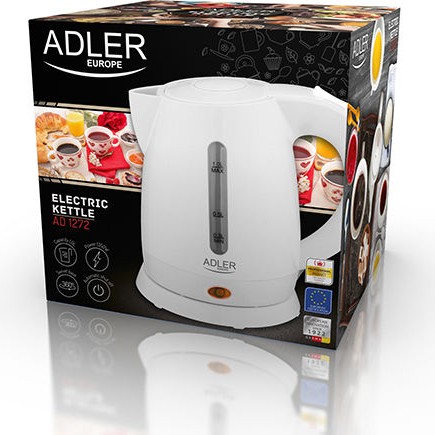 Adler Βραστήρας 1lt 1600W Λευκός