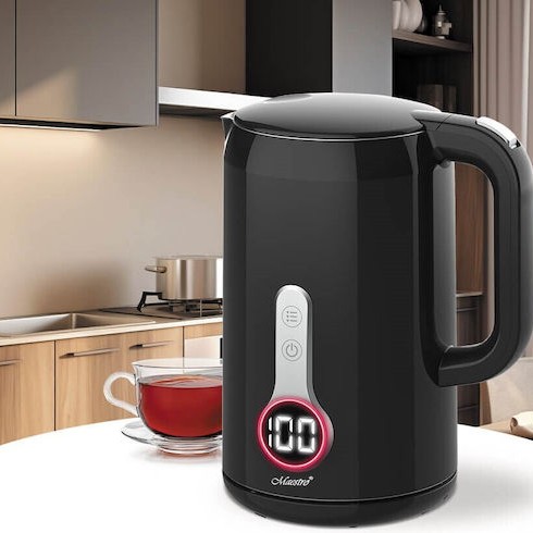 Maestro MR-025 Βραστήρας 1.7lt 2200W Μαύρος