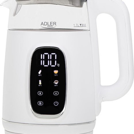 Adler Βραστήρας 1.7lt 1850W Λευκός